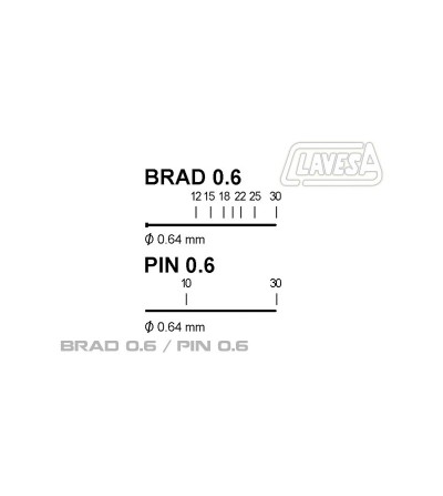 CLAVADORA CLAVESA PT-0631 PARA BRAD Y PIN DE 0.6 MM|  EspacioBrico OFERTA