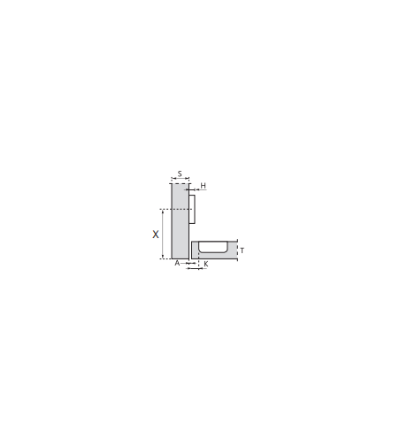 Bisagra GTV Silento Pro Superacodada 110º Clip-on Hidráulica |  EspacioBrico OFERTA