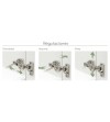 Bisagra GTV Silento Pro Superacodada 110º Clip-on Hidráulica |  EspacioBrico OFERTA