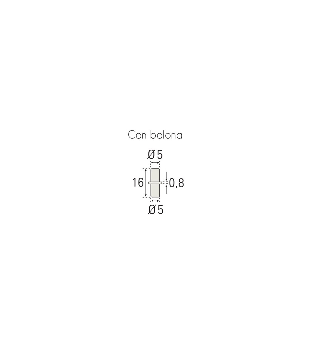 Portaestante Bulón Zincado 5/5 | EspacioBrico OFERTA