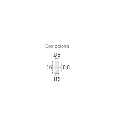 Portaestante Bulón Zincado 5/5 | EspacioBrico OFERTA