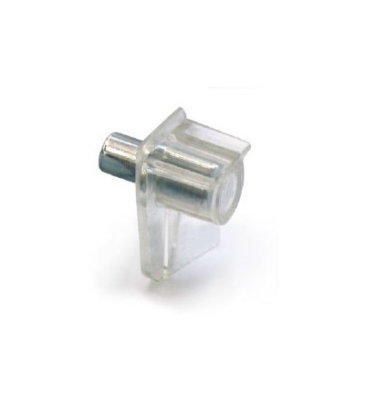Portaestante Transparente C/Bulón 5 mm |  EspacioBrico OFERTA