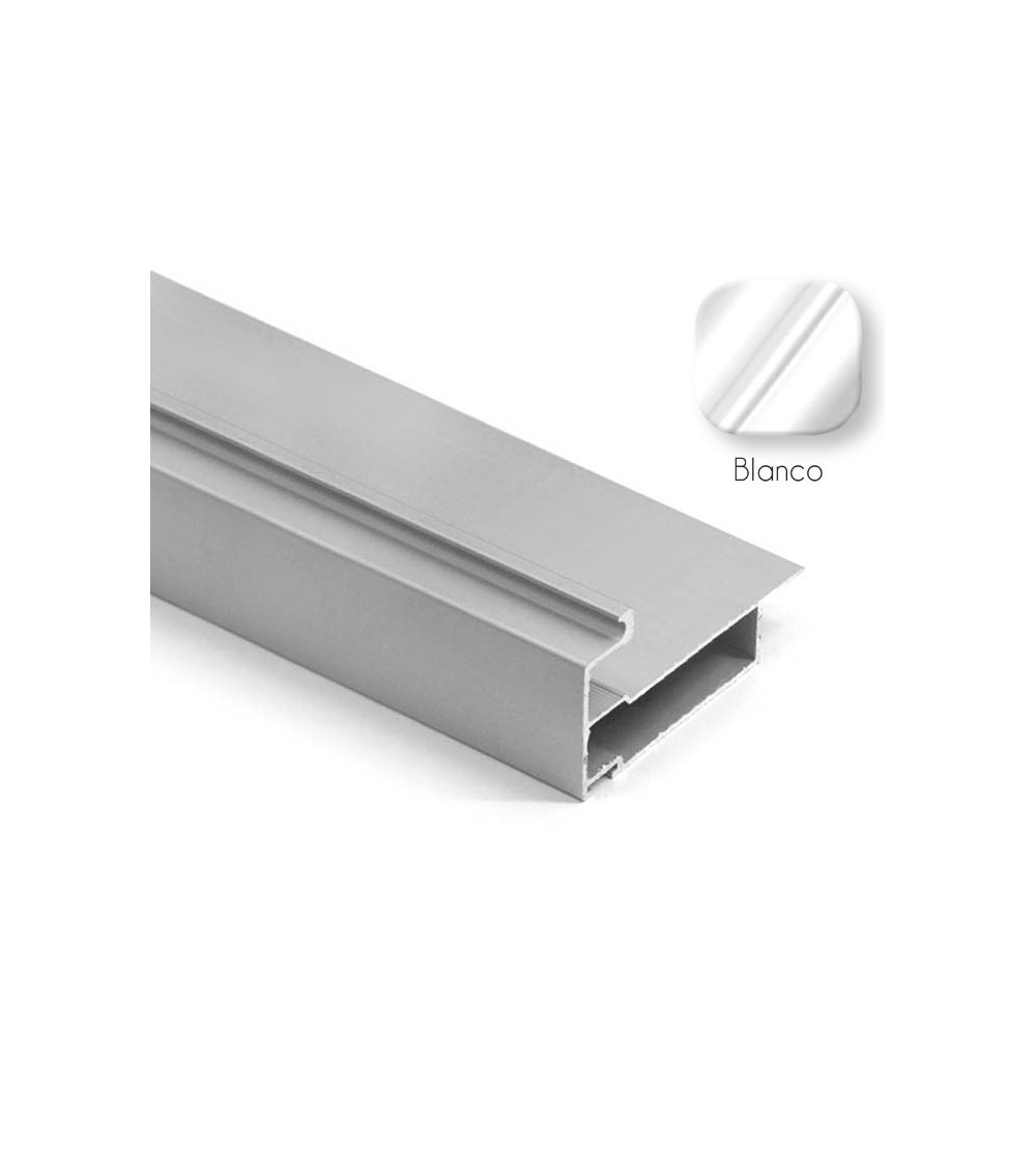 Kit Puerta Corredera Armario Blanco Mate 10 mm | EspacioBrico OFERTA