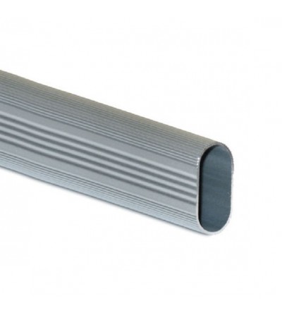 Tubo Aluminio Ovalado Plata Mate 2,95 metros | Oferta Black Friday