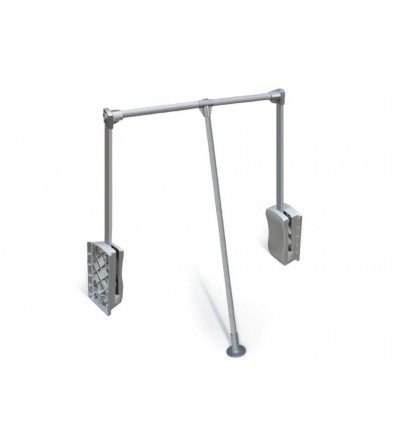 Colgador Abatible Armario Plata Mate | Oferta Black Friday