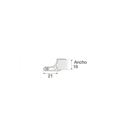 Perfil "S" Sistema Horizontal Chef GOLA | EspacioBrico OFERTA