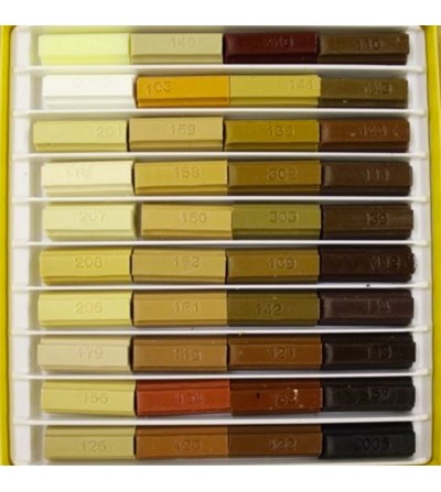 Surtido Ceras Blandas König 40 Colores 4 cm | Oferta Black Friday