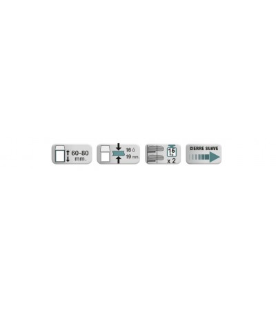 Esquinera Gemela Extraíble Mod.100 NEO System | EspacioBrico OFERTA