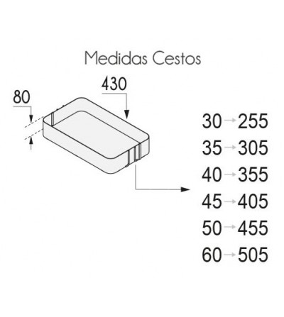 Columna Extraíble 6 Cestos Neo System Alt. 185-217 | EspacioBrico OFERTA OFERTA