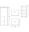 Kit Módulo Cocina Semi-Columna 150x60 cm Blanco | AndaserStore OFERTA  OFERTA