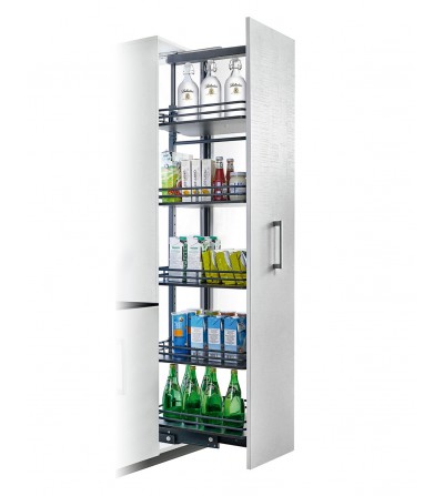 Columna Extraíble 4 Cestos Deluxe Alt. 125-157 cm | EspacioBrico OFERTA OFERTA