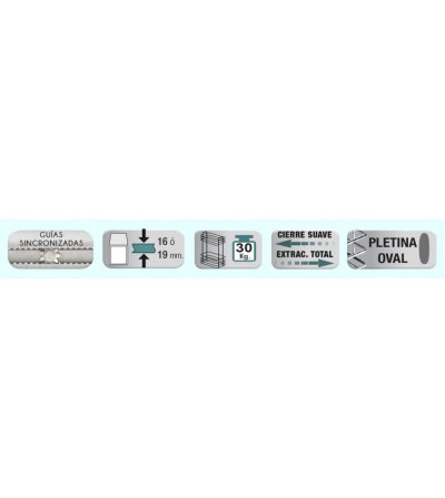 Botellero Deluxe Extraíble Alt. 80 cm - Grafito |  EspacioBrico OFERTA