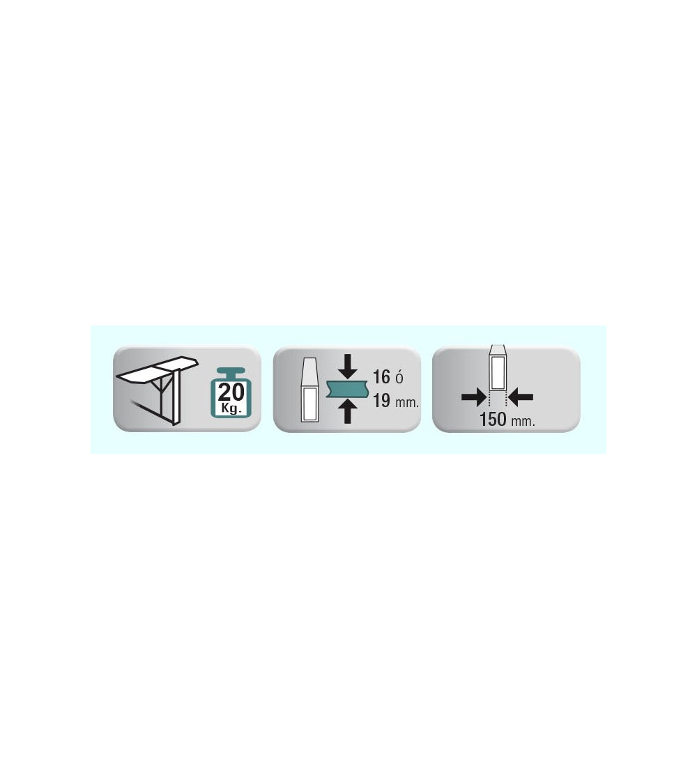 Mesa Extraíble para Módulo de 15 cm | AndaserStore OFERTA