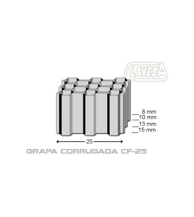 Grapadora Grapa Corrugada MTCF-15 Mito | EspacioBrico OFERTA