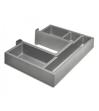 Salvasifón con Cubetas 373x275 mm Grafito | EspacioBrico OFERTA