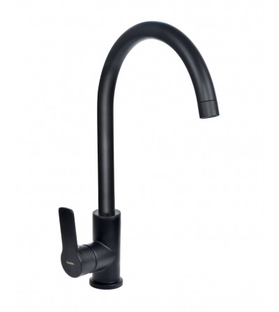 Grifo Cocina Mod. Kreta Negro | EspacioBrico OFERTA