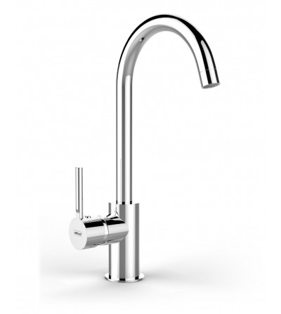 BUADES Grifo cocina monomando caño alto giratorio Cromo Brillo cartucho cerámico Serie Venecia| EspacioBrico OFERTA