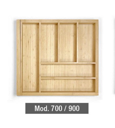 Cubertero de Madera Extensible Abedul 700/900 mm | EspacioBrico OFERTA
