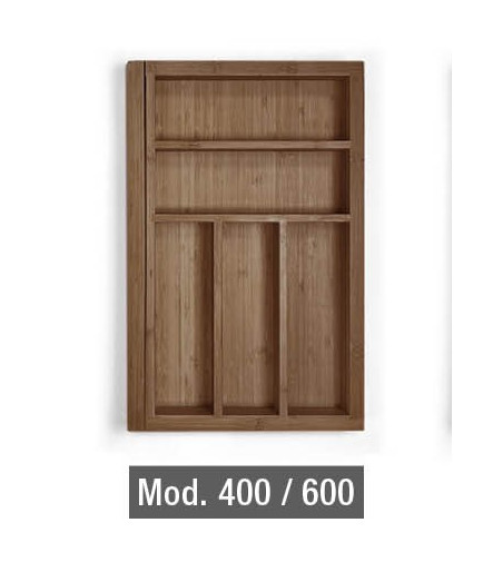 Cubertero de Madera Extensible Nogal 400/600 mm | AndaserStore OFERTA
