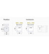 Fregadero Cocina Acero Negro Pavonado Roma 40x40 cm | EspacioBrico OFERTA