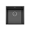 Fregadero Cocina Acero Negro Pavonado Berlín 40x40 cm | EspacioBrico OFERTA