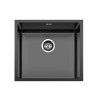 Fregadero Cocina Acero Negro Pavonado Berlín 45x40 cm | EspacioBrico OFERTA