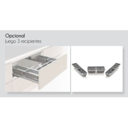 Cesto Extraíble Alambre Bajo Fregadero | EspacioBrico OFERTA