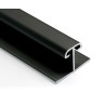 Perfil H Puerta Corredera Armario Negro mate 10 mm |EspacioBrico OFERTA