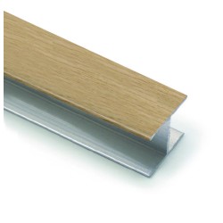 Perfil H Puerta Corredera Armario Madera Roble 16 mm|Oferta Black Friday