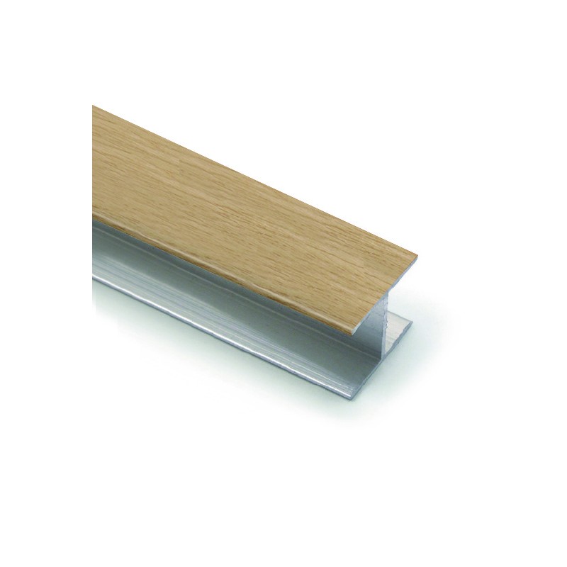 Perfil H Puerta Corredera Armario Madera Roble 16 mm|Oferta Black Friday