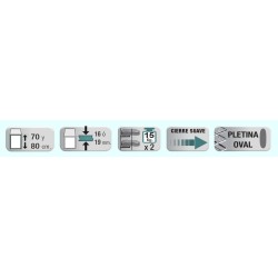 Esquinera Gemela Deluxe para Rincón Mod.80 | EspacioBrico OFERTA