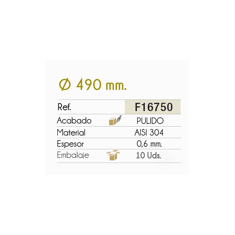 Fregadero Cocina Acero Negro Pavonado Estambul 49 cm Diámetro | EspacioBrico OFERTA