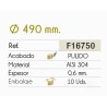 Fregadero Cocina Acero Negro Pavonado Estambul 49 cm Diámetro | EspacioBrico OFERTA