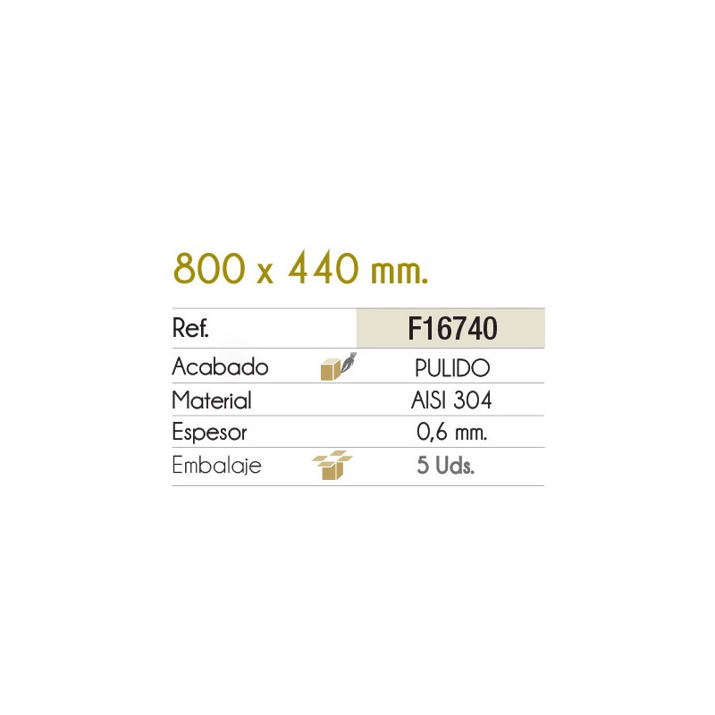 Fregadero Cocina Acero Negro Pavonado Dublín 80x44 cm | EspacioBrico OFERTA