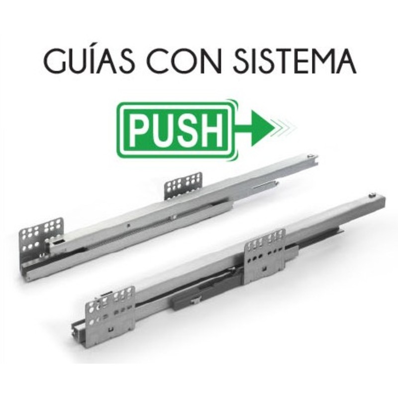 Juego Guias PUSH para Botelleros Extraíbles (Recambio)