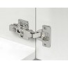 Bisagra EQ Recta 105º Clip-on Hidráulica+Base 3D | EspacioBrico OFERTA