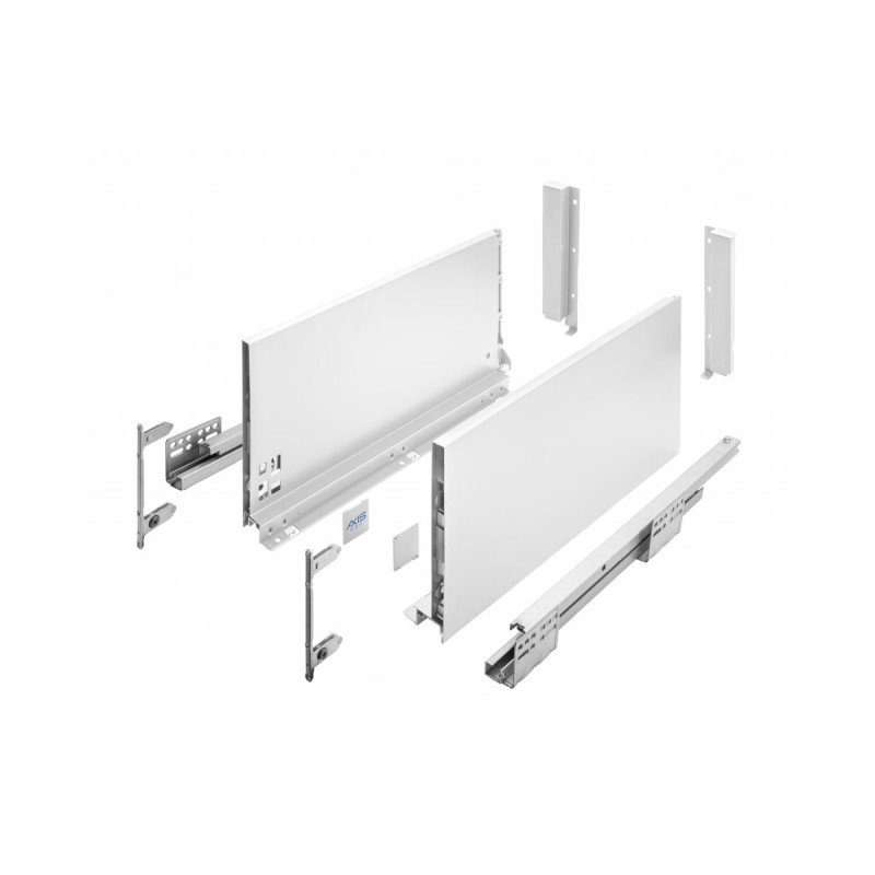 Cajón GTV AXISPRO Armario Cocina Guías Cierre Freno H199 mm | EspacioBrico OFERTA