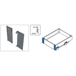 Cajón AXIS PRO - Conjunto para Cajón Interior con Frente Metálico| EspacioBrico OFERTA