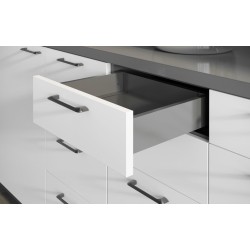 Cajón GTV AXISPRO Cierre Freno H84 mm+Kit Melamina | EspacioBrico OFERTA