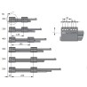 Cajón GTV AXISPRO Cierre Freno H167 mm+Kit Melamina | EspacioBrico OFERTA