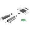 Cajón GTV AXISPRO Guías PUSH H84 mm+Kit Melamina | EspacioBrico OFERTA