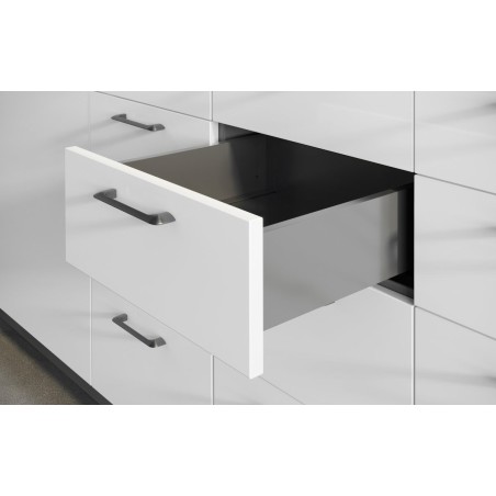 Cajón GTV AXISPRO Guías PUSH H116 mm+Kit Melamina | EspacioBrico OFERTA