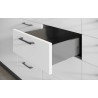 Cajón GTV AXISPRO Guías PUSH H116 mm+Kit Melamina | EspacioBrico OFERTA