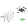Cajón GTV AXISPRO Guías PUSH H199 mm+Kit Melamina | EspacioBrico OFERTA