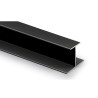 Perfil H Puerta Corredera Armario Negro mate 16 mm | AndaserStore OFERTA