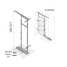 Columna Extraíble 6 Cestos Neo System Alt. 125-157 | EspacioBrico OFERTA OFERTA
