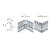 Rinconera Metálica "L" Sistema Chef GOLA | EspacioBrico OFERTA