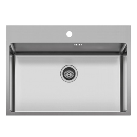 Fregadero Cocina Acero Inox Serie Boston 76x50 cm | EspacioBrico OFERTA