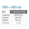 Fregadero Cocina Acero Negro Pavonado Mod. Viena 80x48 cm | EspacioBrico OFERTA