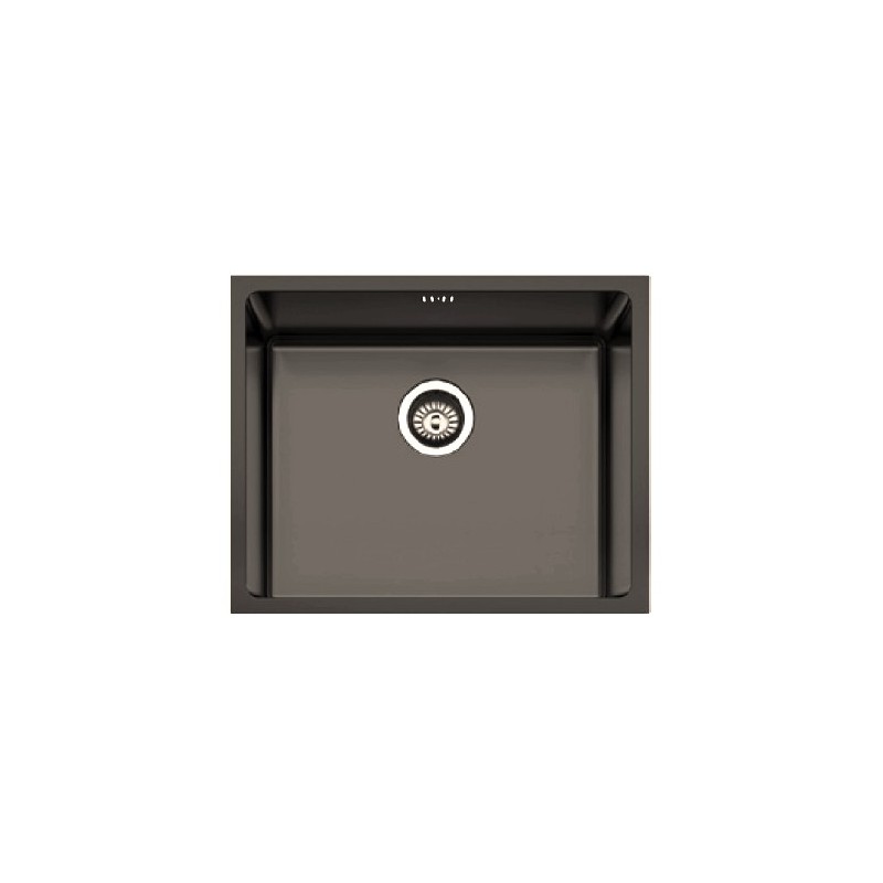Fregadero Cocina Acero Negro Pavonado Berlín 45x40 cm | Oferta Black Friday